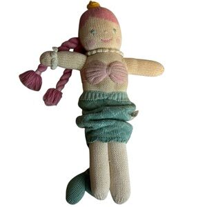 Zubels Marina The Walking Mermaid Knit Doll 17 Inches